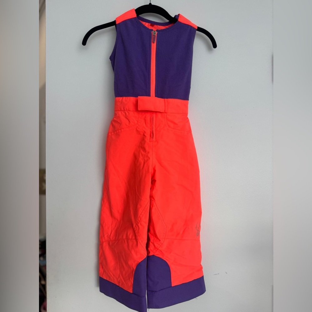 Spyder Kids Purple and Red Overalls